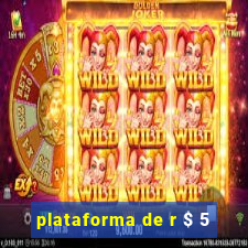 plataforma de r $ 5